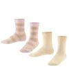 Happy Stripe 2-Pack Kinderen Sokken