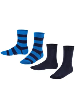 Happy Stripe 2-Pack Kinderen Sokken