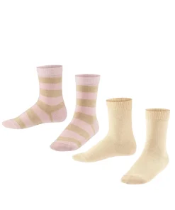 Happy Stripe 2-Pack Kinderen Sokken