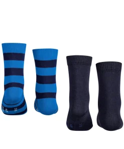 Happy Stripe 2-Pack Kinderen Sokken
