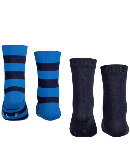 Happy Stripe 2-Pack Kinderen Sokken