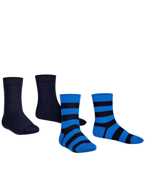 Happy Stripe 2-Pack Kinderen Sokken
