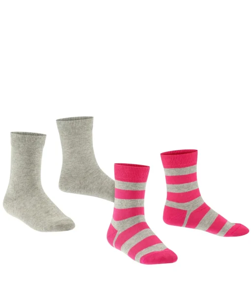 Happy Stripe 2-Pack Kinderen Sokken