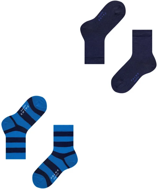 Happy Stripe 2-Pack Kinderen Sokken