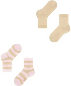 Happy Stripe 2-Pack Kinderen Sokken