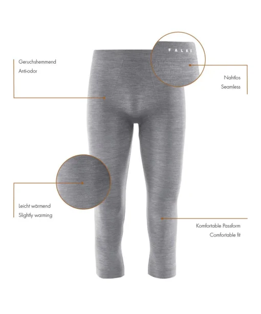 Heren 3/4 Tights Wool-Tech Light