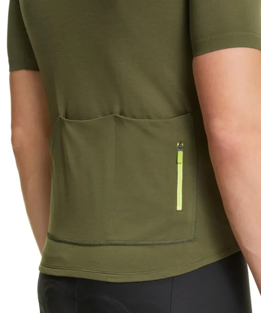 Heren Biking T-Shirt College Kraag