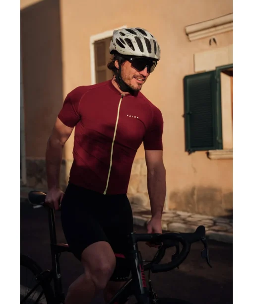 Heren Biking T-Shirt College Kraag