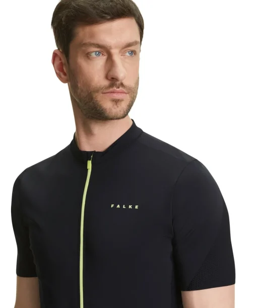 Heren Biking T-Shirt Opstaande Kraag