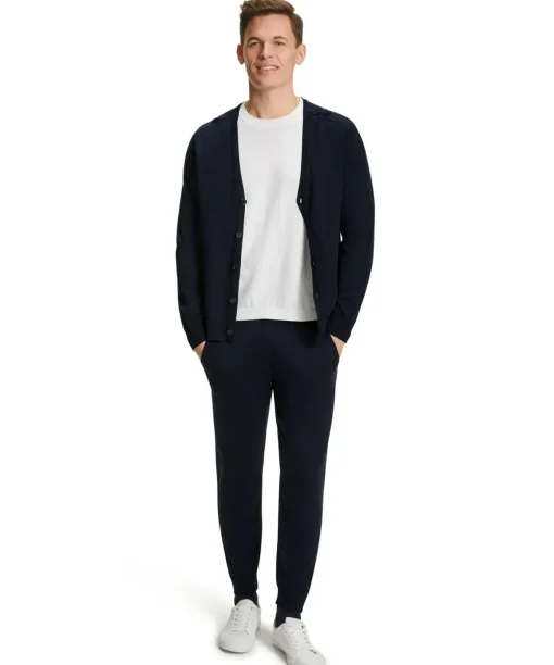 Heren Cardigan College Kraag