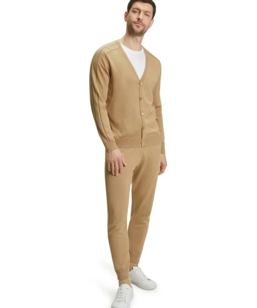 Heren Cardigan College Kraag