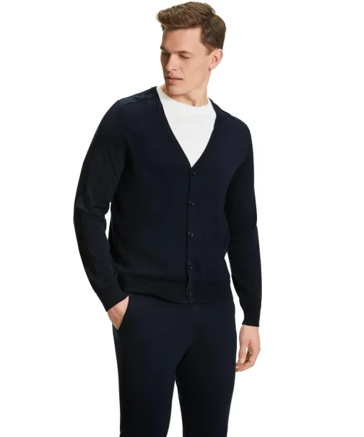 Heren Cardigan College Kraag