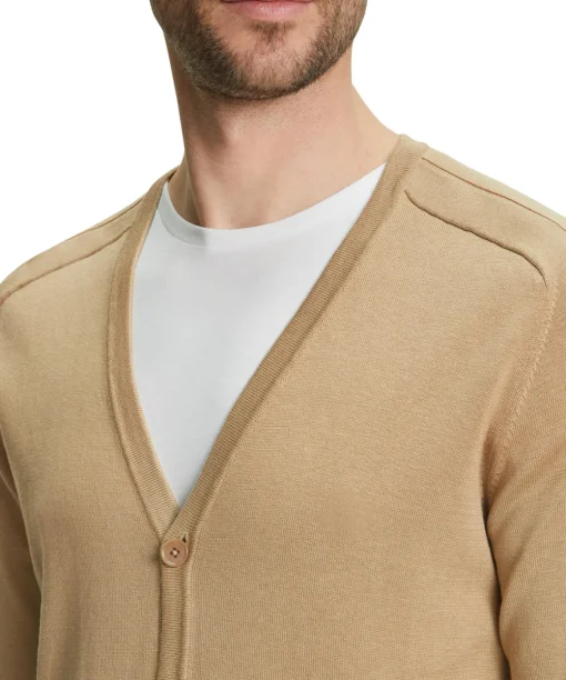 Heren Cardigan College Kraag