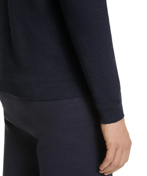 Heren Cardigan Revers Kraag