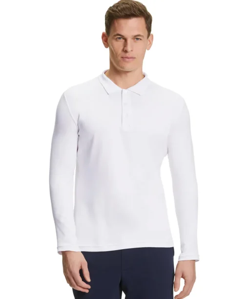 Heren Lange Mouw Shirt Polo