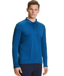 Heren Lange Mouw Shirt Polo
