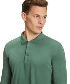 Heren Lange Mouw Shirt Polo