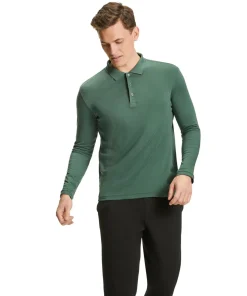 Heren Lange Mouw Shirt Polo