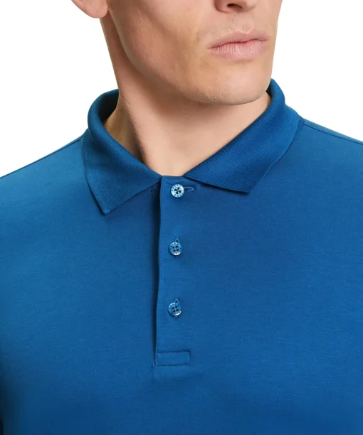 Heren Lange Mouw Shirt Polo