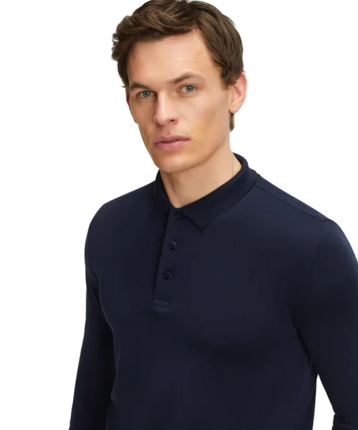 Heren Lange Mouw Shirt Polo