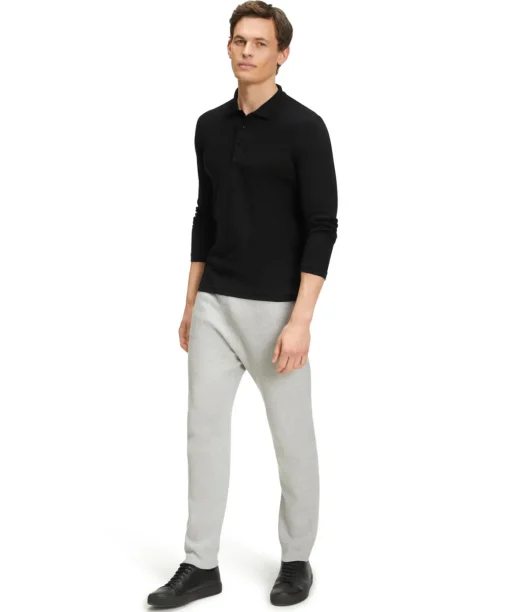 Heren Lange Mouw Shirt Polo