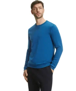Heren Lange Mouw Shirt Ronde Hals