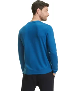 Heren Lange Mouw Shirt Ronde Hals