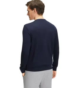 Heren Lange Mouw Shirt Ronde Hals