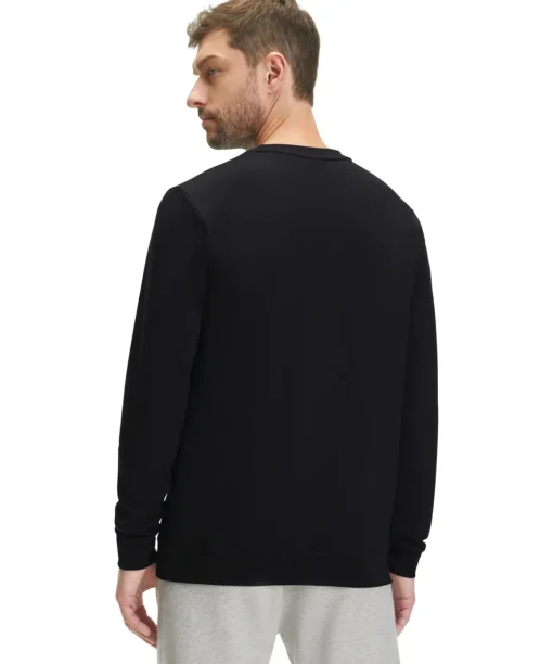 Heren Lange Mouw Shirt Ronde Hals