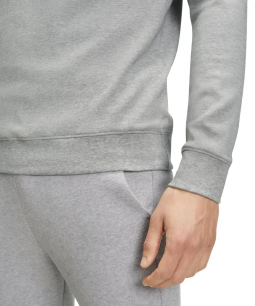 Heren Lange Mouw Shirt Ronde Hals