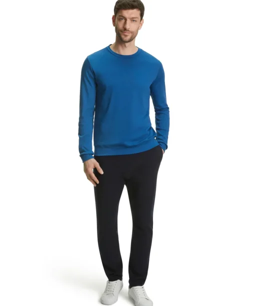 Heren Lange Mouw Shirt Ronde Hals