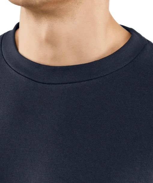Heren Lange Mouw Shirt Ronde Hals