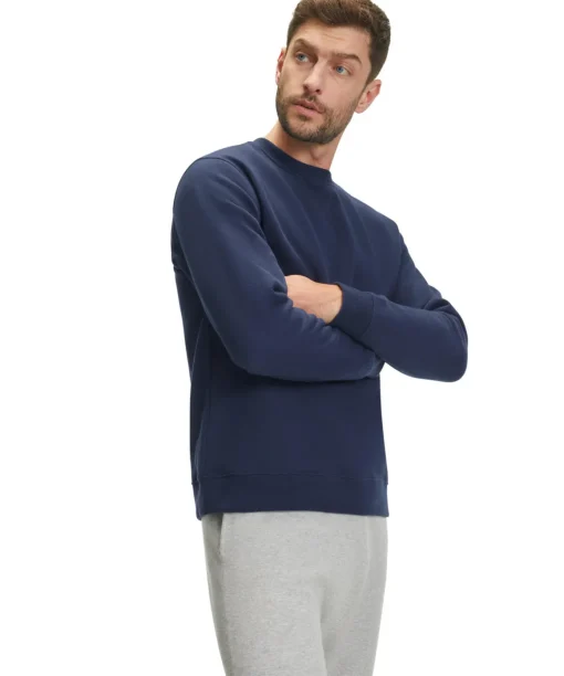 Heren Lange Mouw Shirt Ronde Hals