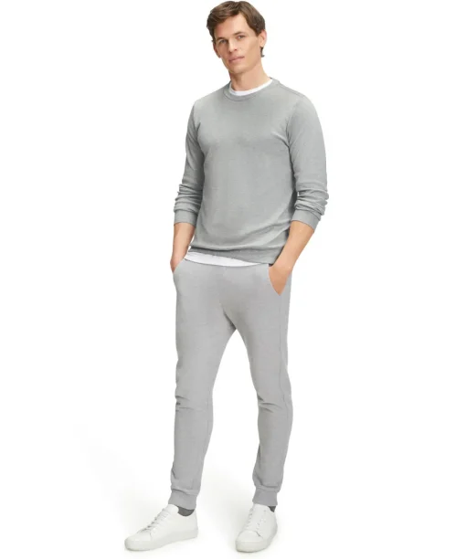 Heren Lange Mouw Shirt Ronde Hals