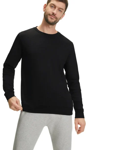 Heren Lange Mouw Shirt Ronde Hals