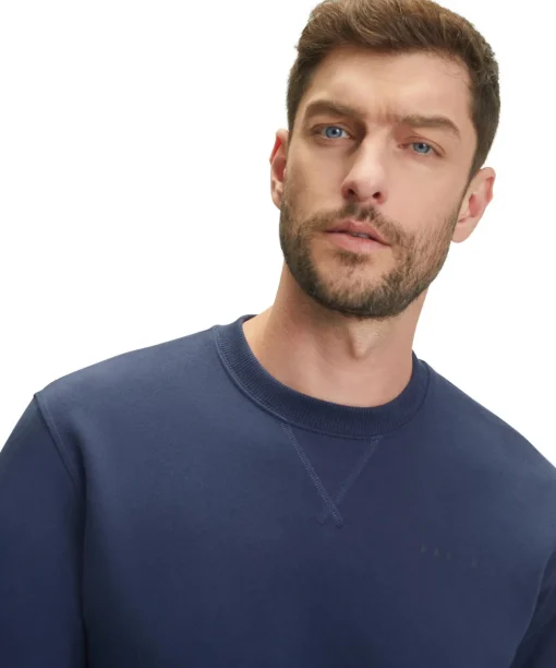 Heren Lange Mouw Shirt Ronde Hals