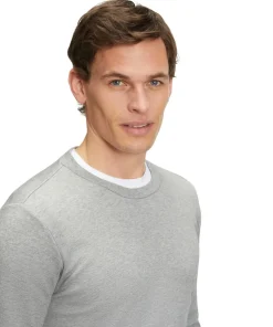 Heren Lange Mouw Shirt Ronde Hals