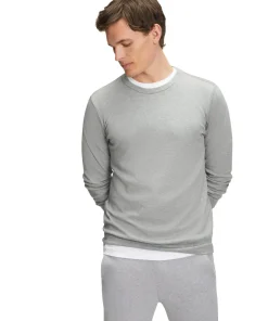 Heren Lange Mouw Shirt Ronde Hals