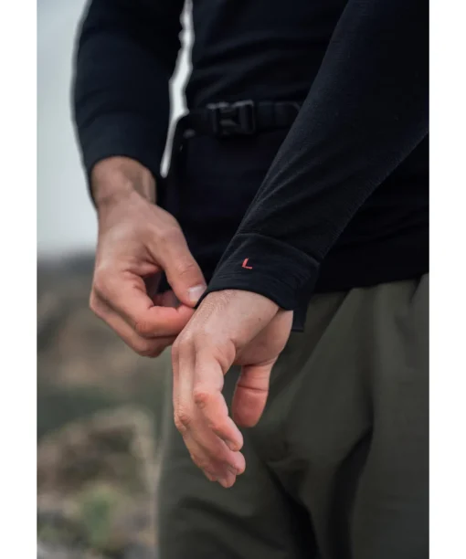Heren Lange Mouw Shirt Wool-Tech Light