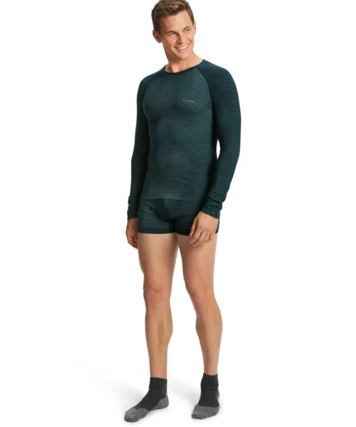 Heren Lange Mouw Shirt Wool-Tech Light