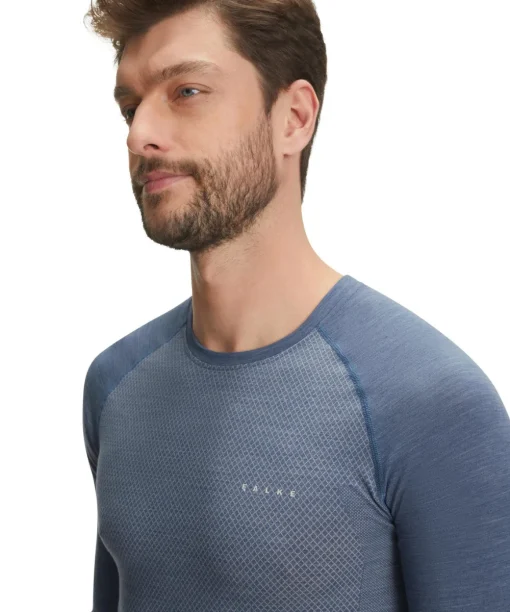 Heren Lange Mouw Shirt Wool-Tech Light