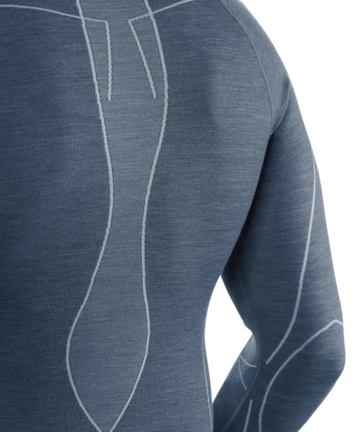 Heren Lange Mouw Shirt Wool-Tech