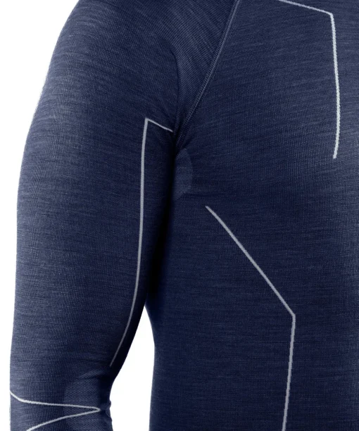 Heren Lange Mouw Shirt Wool-Tech