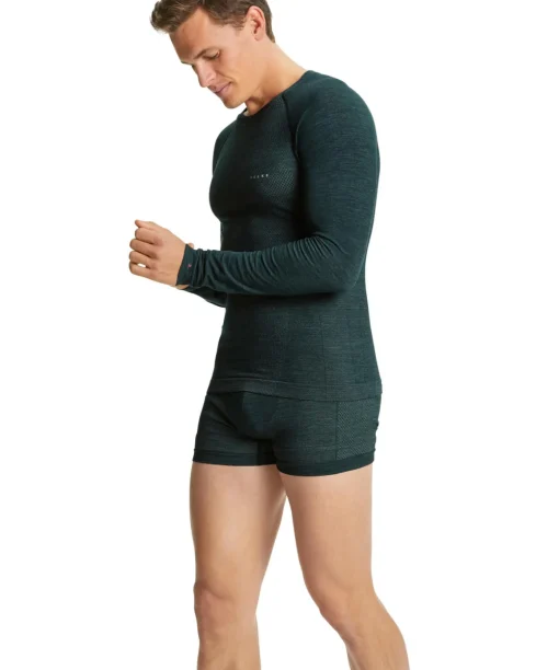Heren Lange Mouw Shirt Wool-Tech Light