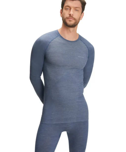 Heren Lange Mouw Shirt Wool-Tech Light