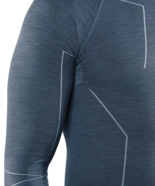 Heren Lange Mouw Shirt Wool-Tech