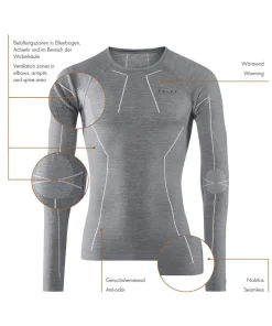 Heren Lange Mouw Shirt Wool-Tech