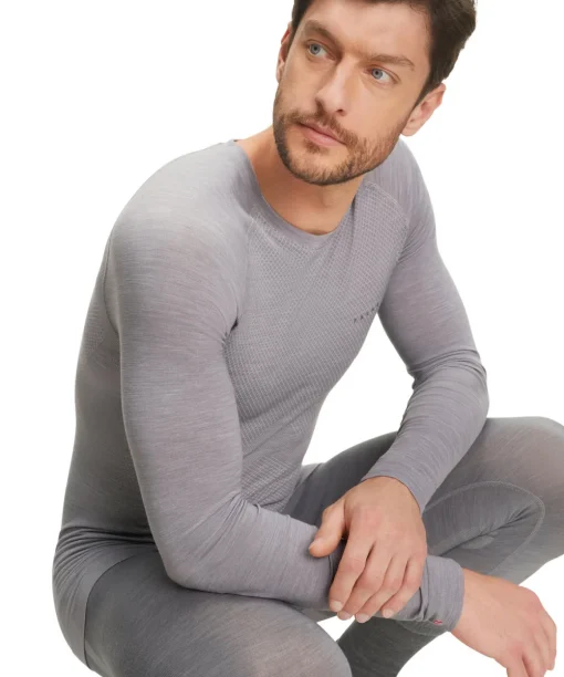 Heren Lange Mouw Shirt Wool-Tech Light
