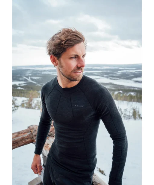Heren Lange Mouw Shirt Wool-Tech