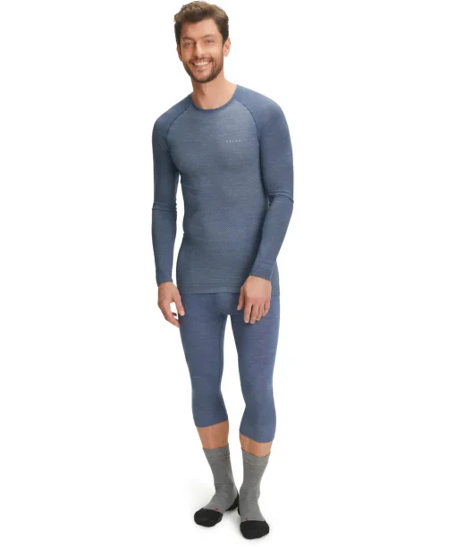 Heren Lange Mouw Shirt Wool-Tech Light